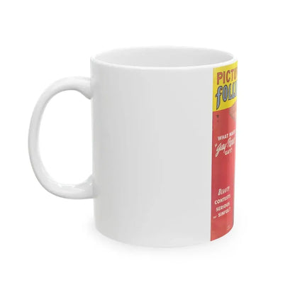 Jeanne Carmen #86 - Mag. Cover (Vintage Female Icon) White Coffee Mug - Go Mug Yourself