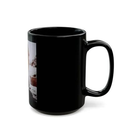 Jeanne Carmen #88 (Vintage Female Icon) Black Coffee Mug - Go Mug Yourself