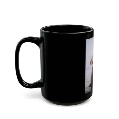 Jeanne Carmen #88 (Vintage Female Icon) Black Coffee Mug - Go Mug Yourself