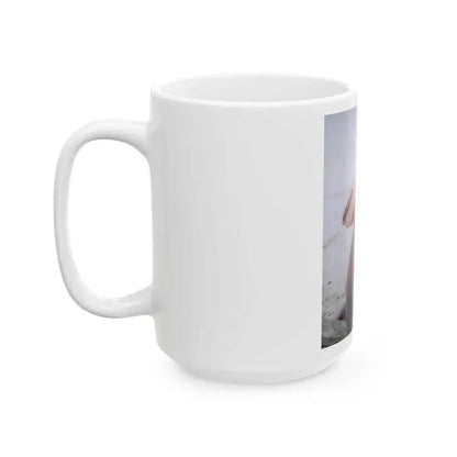 Jeanne Carmen #88 (Vintage Female Icon) White Coffee Mug - Go Mug Yourself