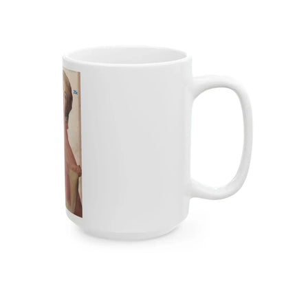 Jeanne Carmen #89 - Mag. Cover (Vintage Female Icon) White Coffee Mug - Go Mug Yourself