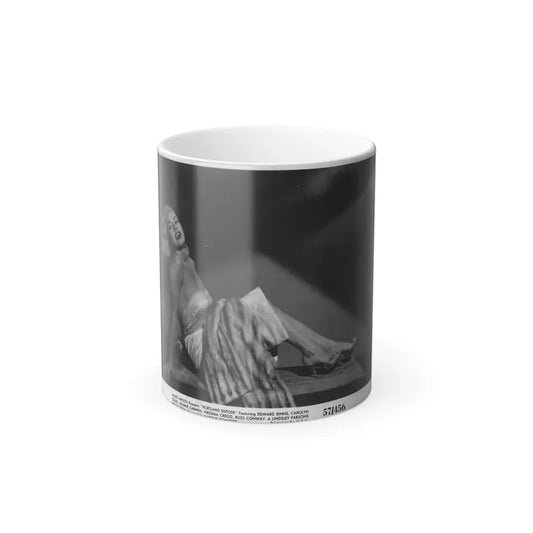 Jeanne Carmen #91 (Vintage Female Icon) Color Changing Coffee Mug 11oz - Go Mug Yourself