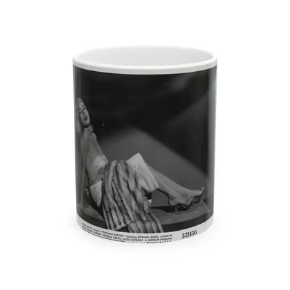 Jeanne Carmen #91 (Vintage Female Icon) White Coffee Mug 11oz - Go Mug Yourself