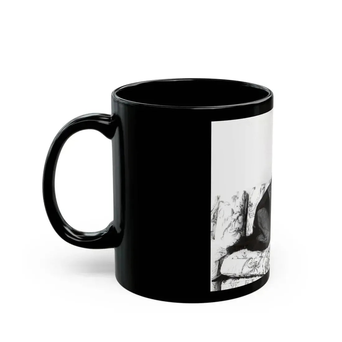 Jeanne Carmen #92 1 (Vintage Female Icon) Black Coffee Mug - Go Mug Yourself