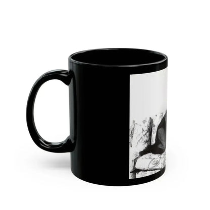 Jeanne Carmen #92 1 (Vintage Female Icon) Black Coffee Mug - Go Mug Yourself