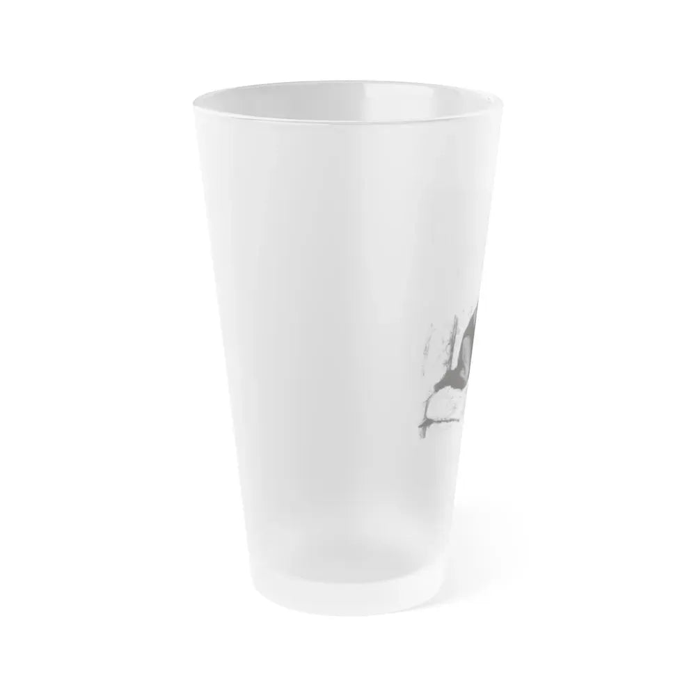 Jeanne Carmen #92 1 (Vintage Female Icon) Frosted Pint Glass 16oz - Go Mug Yourself
