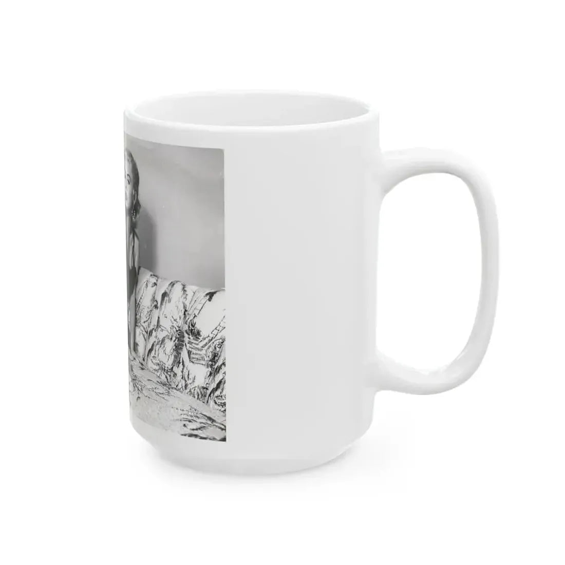 Jeanne Carmen #92 1 (Vintage Female Icon) White Coffee Mug - Go Mug Yourself