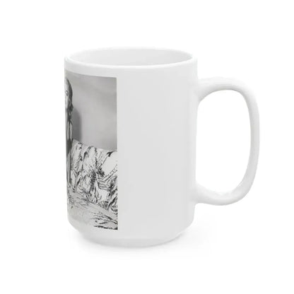 Jeanne Carmen #92 1 (Vintage Female Icon) White Coffee Mug - Go Mug Yourself