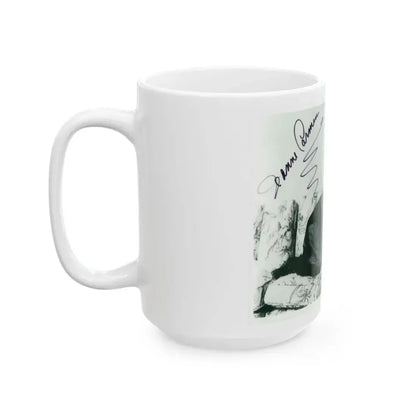 Jeanne Carmen #92 (Vintage Female Icon) White Coffee Mug - Go Mug Yourself