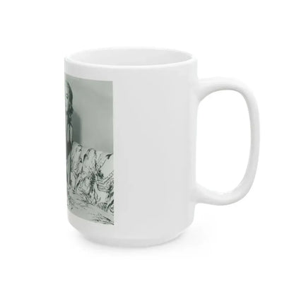 Jeanne Carmen #92 (Vintage Female Icon) White Coffee Mug - Go Mug Yourself