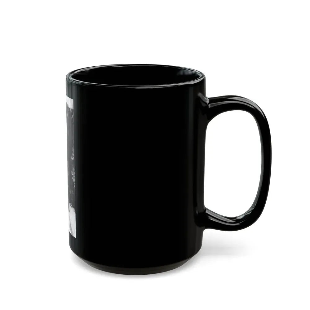 Jeanne Carmen #97 (Vintage Female Icon) Black Coffee Mug - Go Mug Yourself