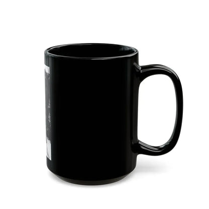 Jeanne Carmen #97 (Vintage Female Icon) Black Coffee Mug - Go Mug Yourself