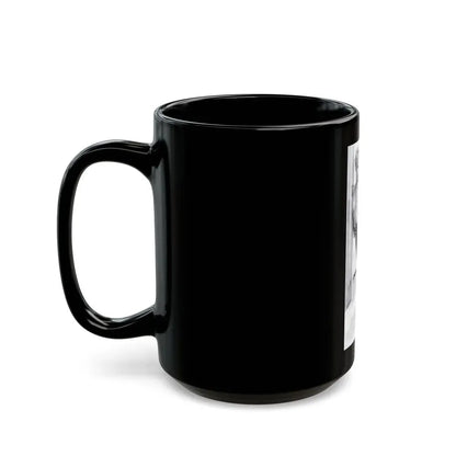 Jeanne Carmen #97 (Vintage Female Icon) Black Coffee Mug - Go Mug Yourself