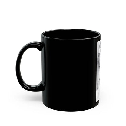 Jeanne Carmen #97 (Vintage Female Icon) Black Coffee Mug - Go Mug Yourself