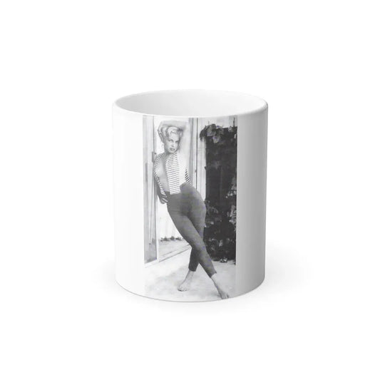 Jeanne Carmen #97 (Vintage Female Icon) Color Changing Coffee Mug 11oz - Go Mug Yourself