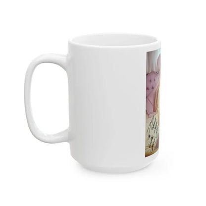 Jeanne Carmen #99 (Vintage Female Icon) White Coffee Mug - Go Mug Yourself