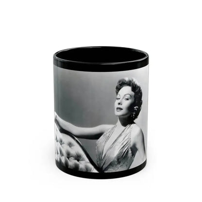 Jeanne Crain #112 (Vintage Female Icon) Black Coffee Mug 11oz - Go Mug Yourself