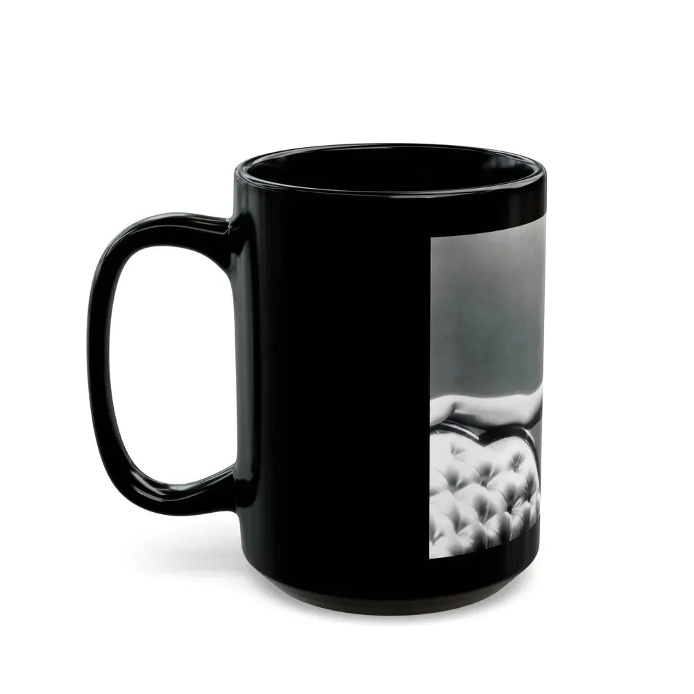 Jeanne Crain #112 (Vintage Female Icon) Black Coffee Mug - Go Mug Yourself