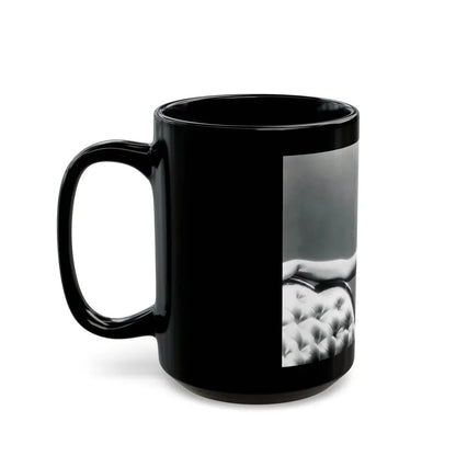 Jeanne Crain #112 (Vintage Female Icon) Black Coffee Mug - Go Mug Yourself