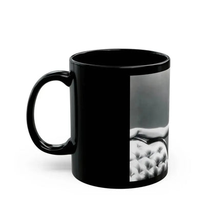 Jeanne Crain #112 (Vintage Female Icon) Black Coffee Mug - Go Mug Yourself