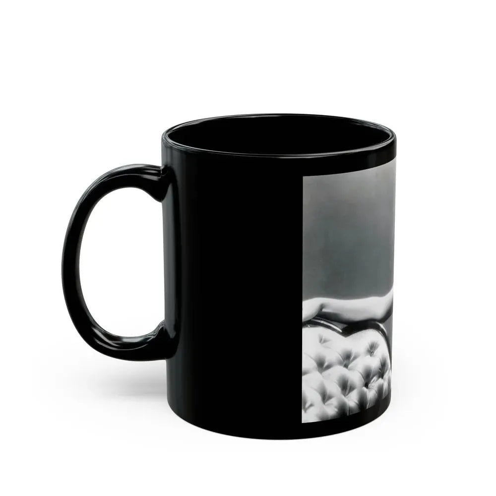Jeanne Crain #112 (Vintage Female Icon) Black Coffee Mug - Go Mug Yourself