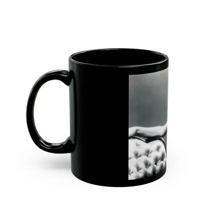 Jeanne Crain #112 (Vintage Female Icon) Black Coffee Mug - Go Mug Yourself