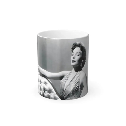 Jeanne Crain #112 (Vintage Female Icon) Color Changing Coffee Mug 11oz - Go Mug Yourself
