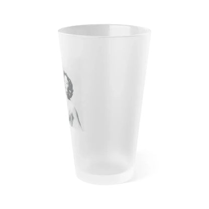 Jeanne Crain #112 (Vintage Female Icon) Frosted Pint Glass 16oz - Go Mug Yourself