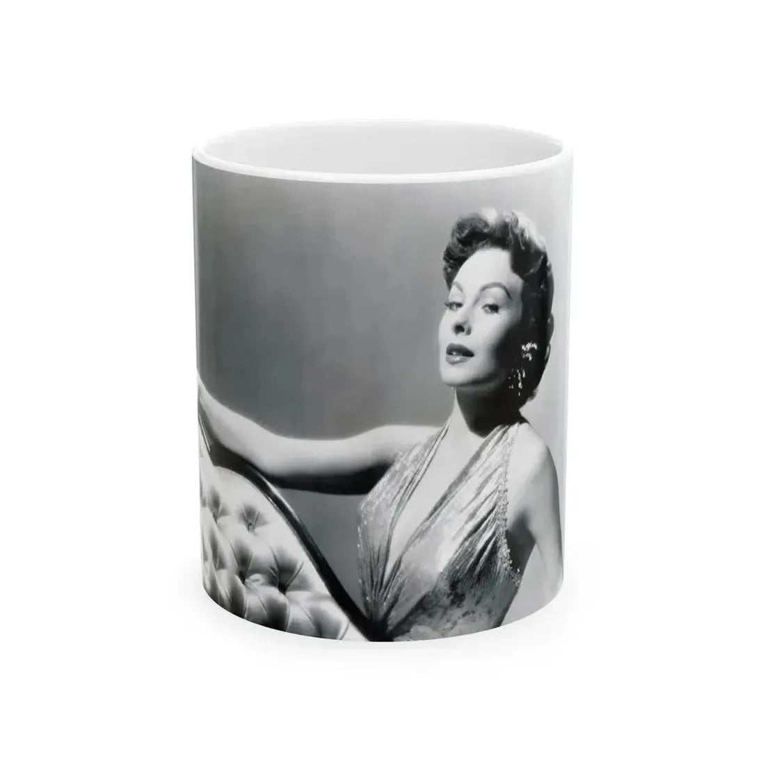 Jeanne Crain #112 (Vintage Female Icon) White Coffee Mug 11oz - Go Mug Yourself
