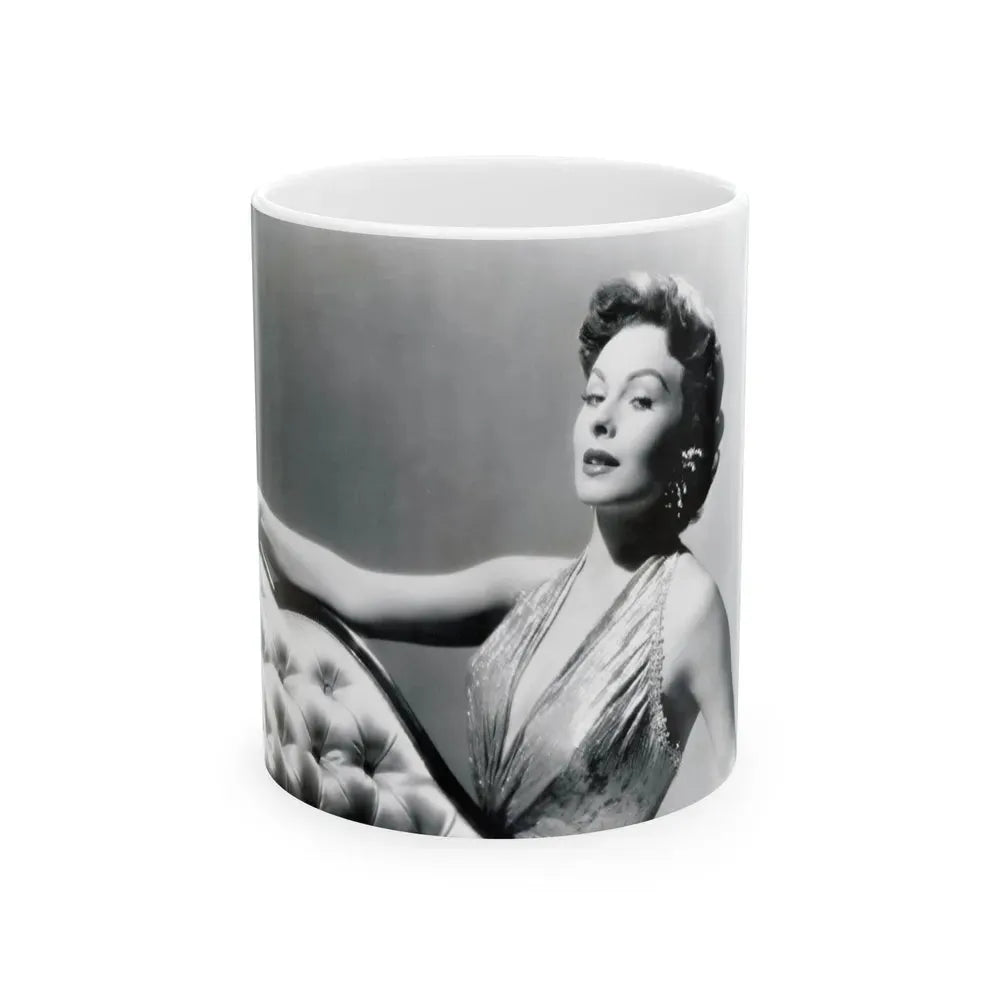 Jeanne Crain #112 (Vintage Female Icon) White Coffee Mug 11oz - Go Mug Yourself