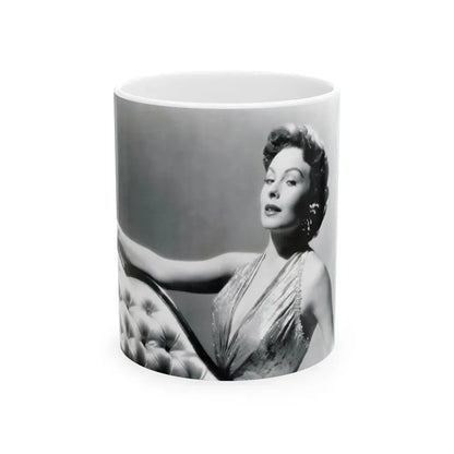 Jeanne Crain #112 (Vintage Female Icon) White Coffee Mug 11oz - Go Mug Yourself