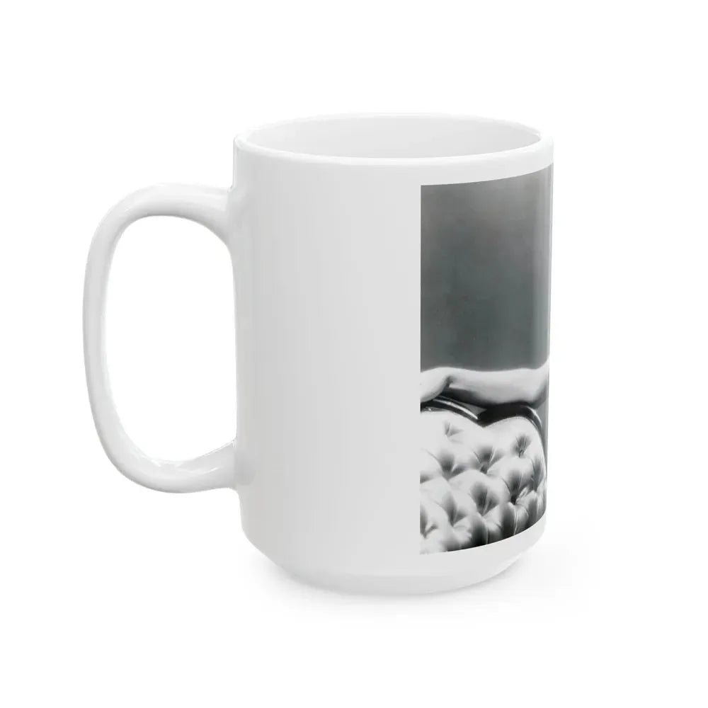 Jeanne Crain #112 (Vintage Female Icon) White Coffee Mug - Go Mug Yourself