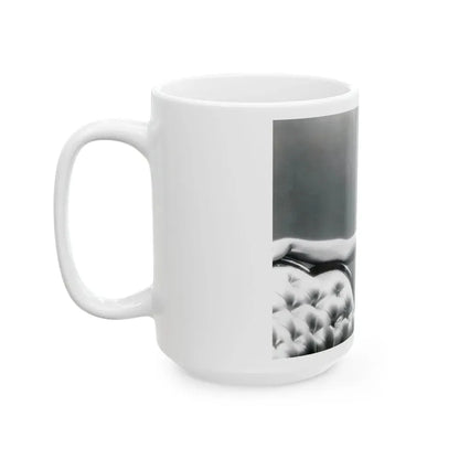 Jeanne Crain #112 (Vintage Female Icon) White Coffee Mug - Go Mug Yourself