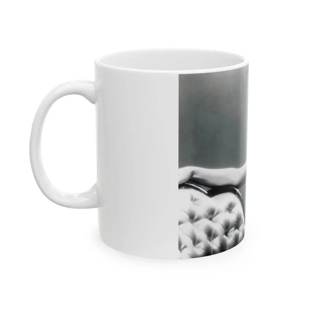 Jeanne Crain #112 (Vintage Female Icon) White Coffee Mug - Go Mug Yourself