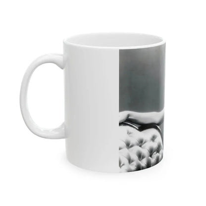 Jeanne Crain #112 (Vintage Female Icon) White Coffee Mug - Go Mug Yourself