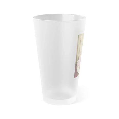 Jeanne Crain #123 (Vintage Female Icon) Frosted Pint Glass 16oz - Go Mug Yourself