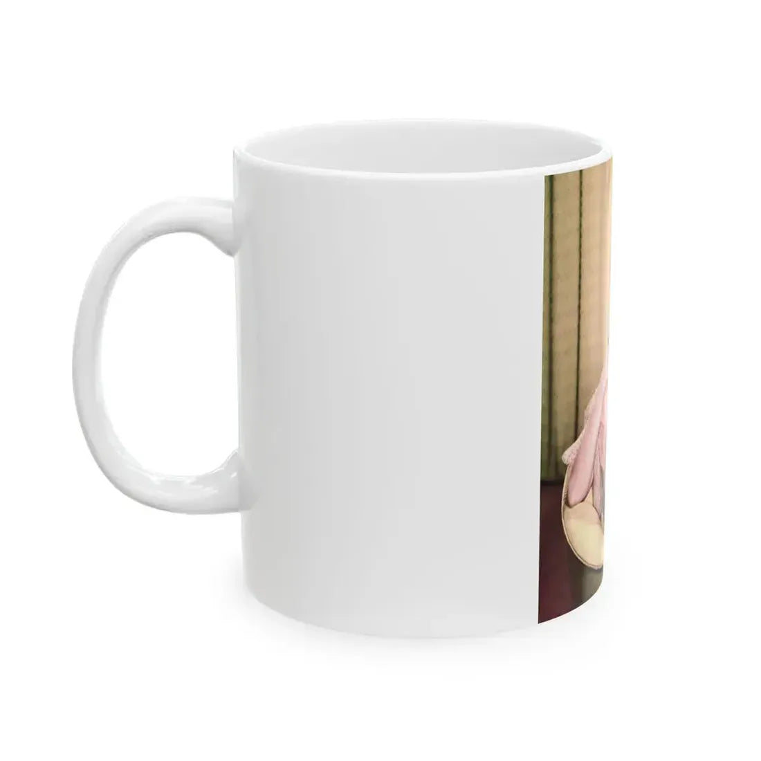 Jeanne Crain #123 (Vintage Female Icon) White Coffee Mug - Go Mug Yourself