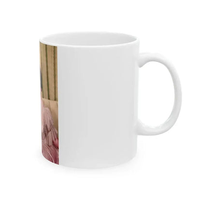 Jeanne Crain #123 (Vintage Female Icon) White Coffee Mug - Go Mug Yourself