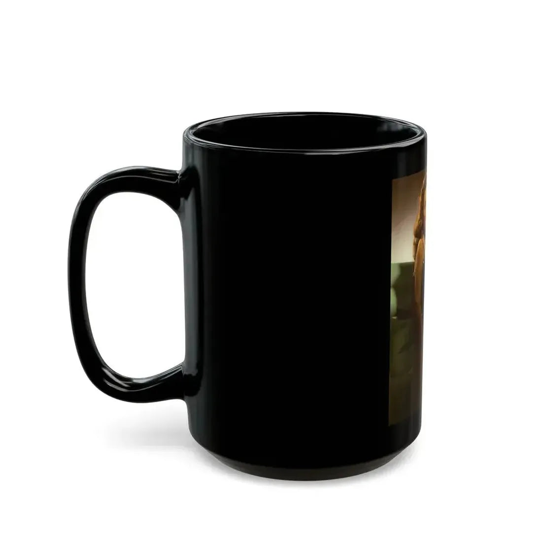 Jeanne Crain #124 (Vintage Female Icon) Black Coffee Mug - Go Mug Yourself