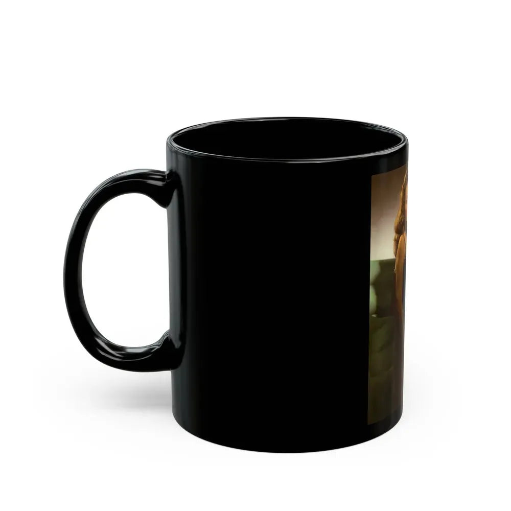 Jeanne Crain #124 (Vintage Female Icon) Black Coffee Mug - Go Mug Yourself
