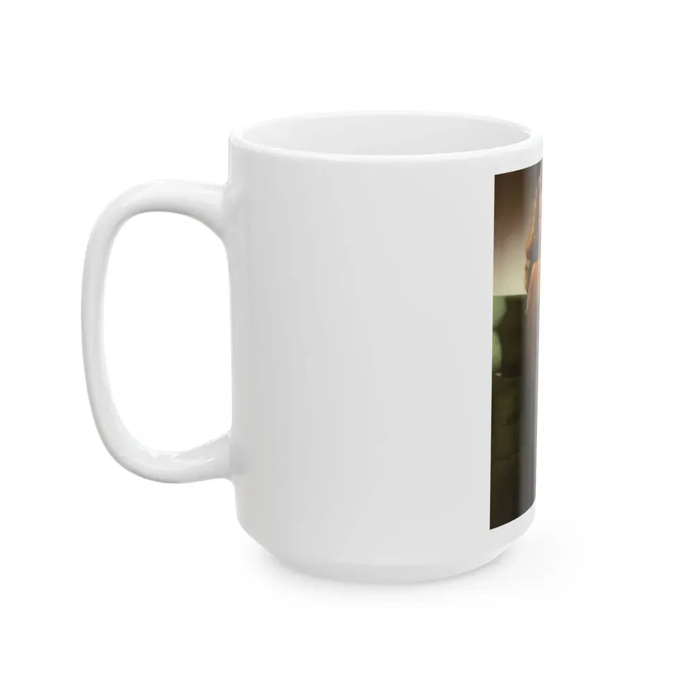 Jeanne Crain #124 (Vintage Female Icon) White Coffee Mug - Go Mug Yourself