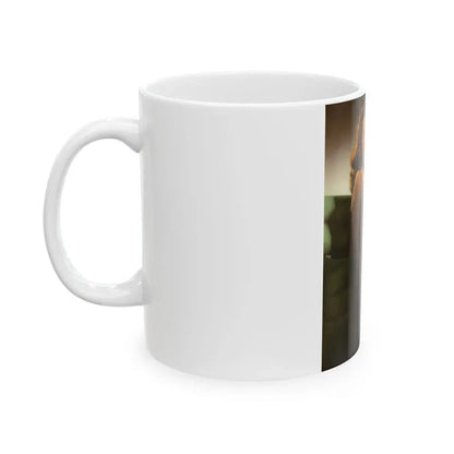 Jeanne Crain #124 (Vintage Female Icon) White Coffee Mug - Go Mug Yourself