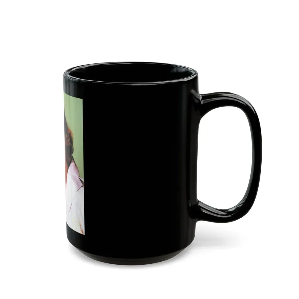 Jeanne Crain #129 (Vintage Female Icon) Black Coffee Mug - Go Mug Yourself
