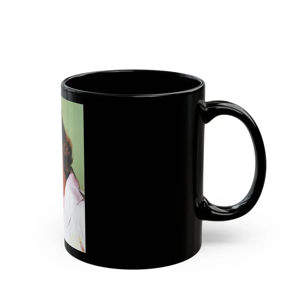 Jeanne Crain #129 (Vintage Female Icon) Black Coffee Mug - Go Mug Yourself
