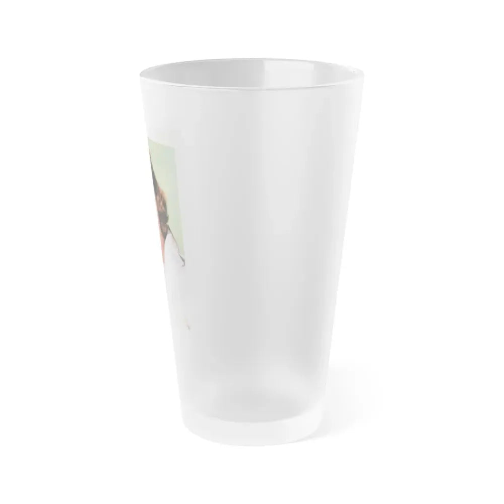 Jeanne Crain #129 (Vintage Female Icon) Frosted Pint Glass 16oz - Go Mug Yourself