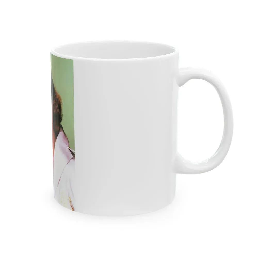 Jeanne Crain #129 (Vintage Female Icon) White Coffee Mug - Go Mug Yourself
