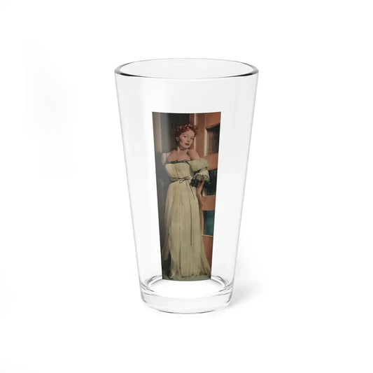 Jeanne Crain #130 - Modern Screen Mag. July '55 (Vintage Female Icon) Pint Glass 16oz 16oz - Go Mug Yourself