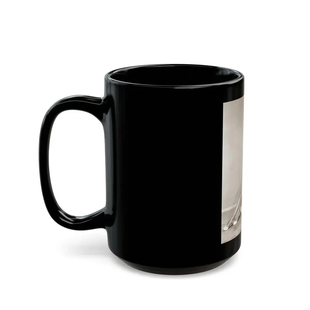 Jeanne Crain #146 (Vintage Female Icon) Black Coffee Mug - Go Mug Yourself