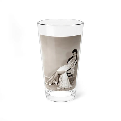 Jeanne Crain #146 (Vintage Female Icon) Pint Glass 16oz 16oz - Go Mug Yourself