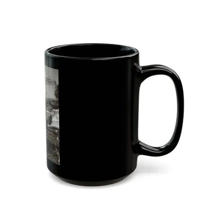Jeanne Crain #163 (Vintage Female Icon) Black Coffee Mug - Go Mug Yourself